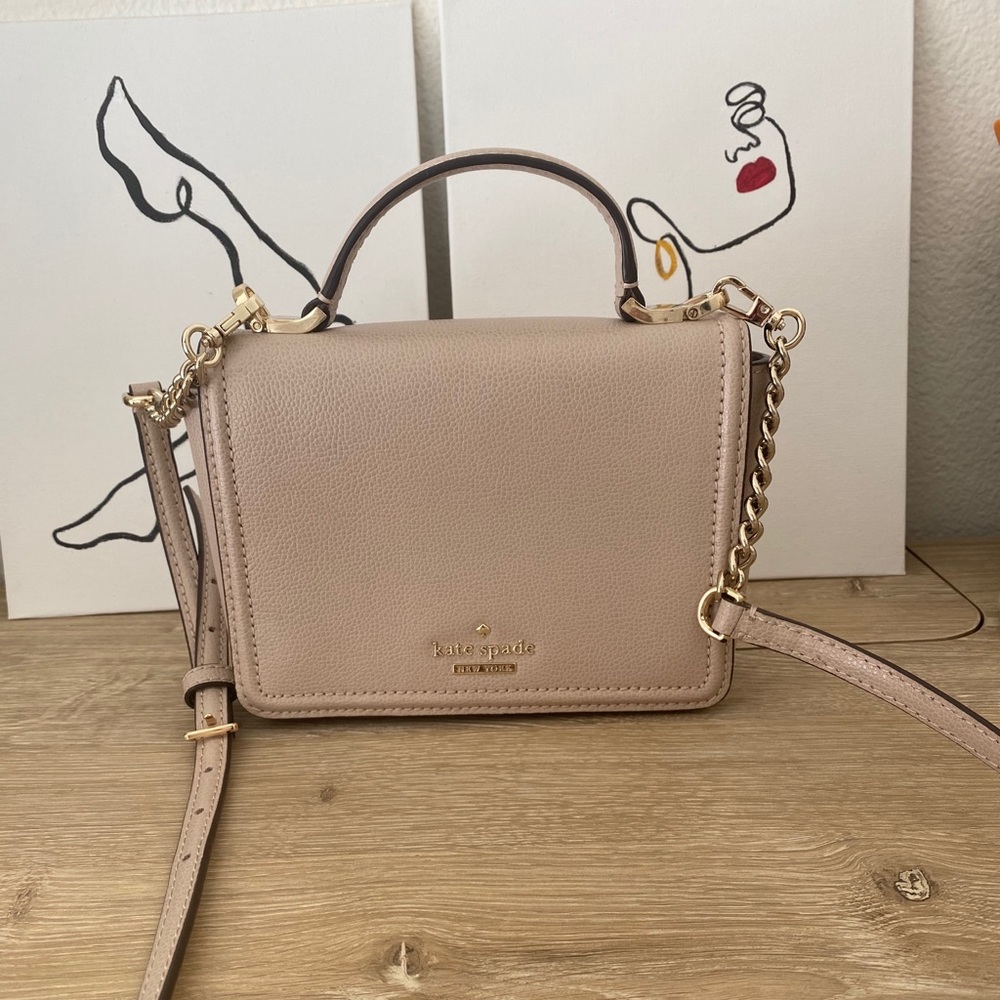 Kate Spade pebble leather small shoulder bag